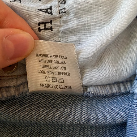 Francesca's High Waisted Cropped Jeans - Picture 8 of 9